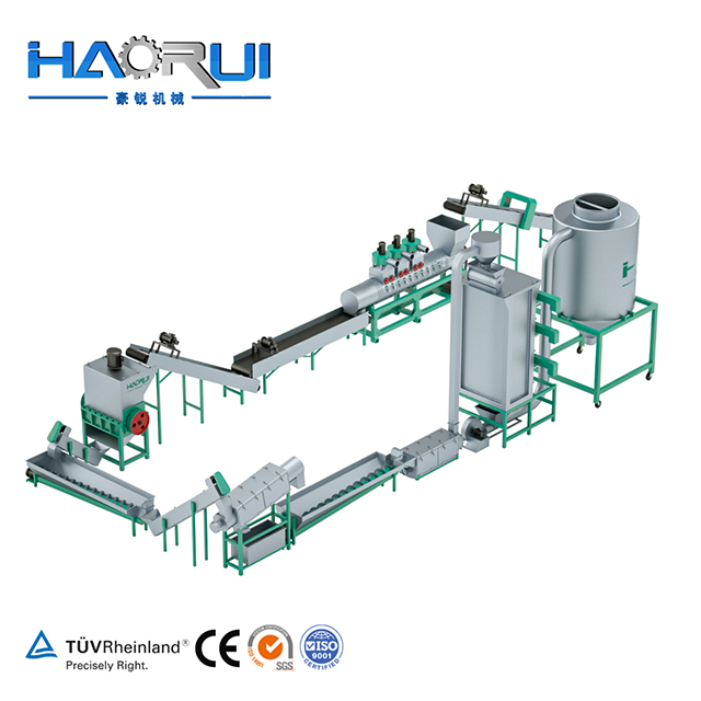 Competive Price 500-5000kg/h Plastic Sheet Recycling Equipment in Plastic Processing Plant
