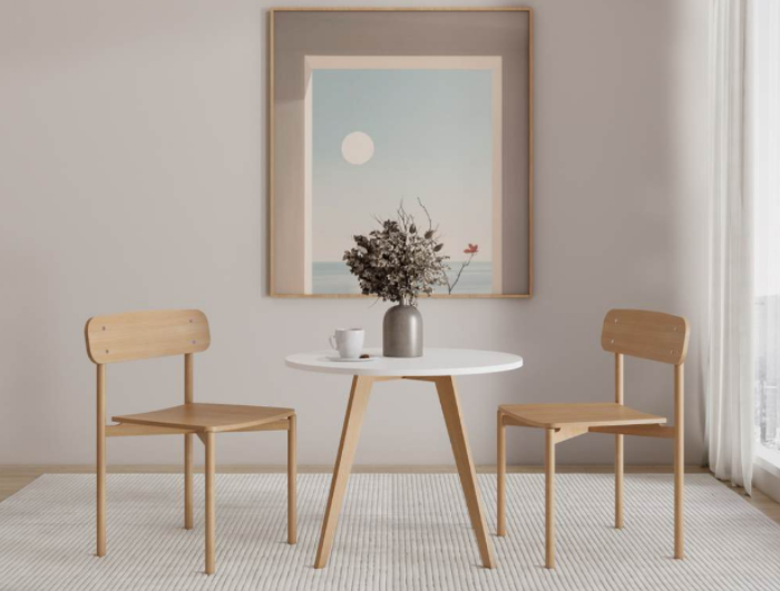 BMN LIVING – Anya Collection – One Set Living Room Furniture 2 Chairs and 1 Coffee Table