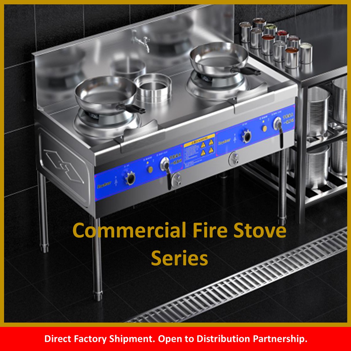 Commercial Fire Stove Series