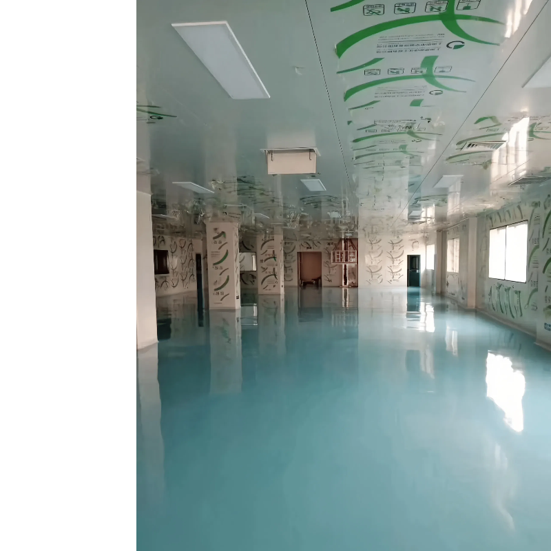 Blue Kingfisher epoxy colored sand self-leveling floor paint is easy to apply for civil decoration and can be customized