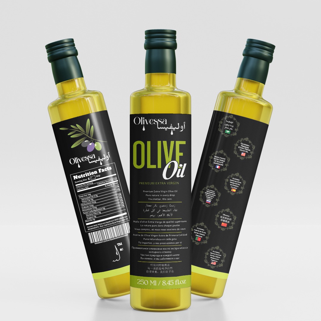 Packed Extra Virgin Olive Oil - 1 liter pet bottle