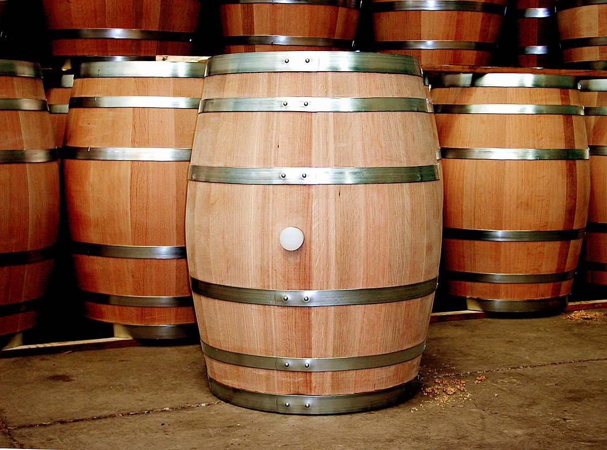American Oak Wine Barrels