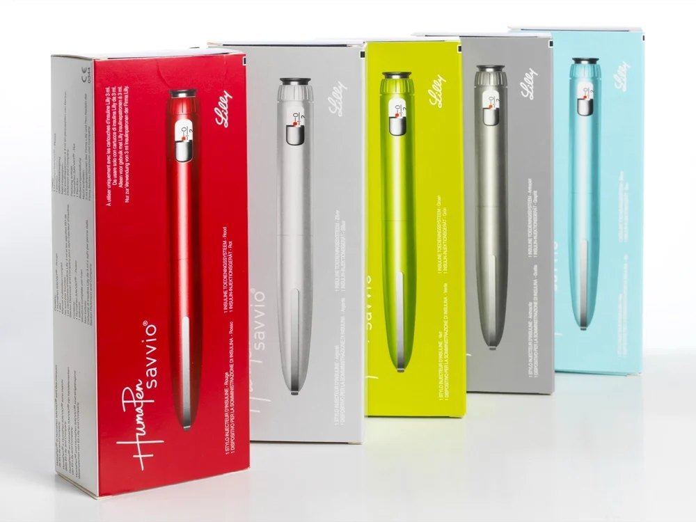 Humapen Savvio Insulin Pen Reusable delivery device in Box, 0.5 ml