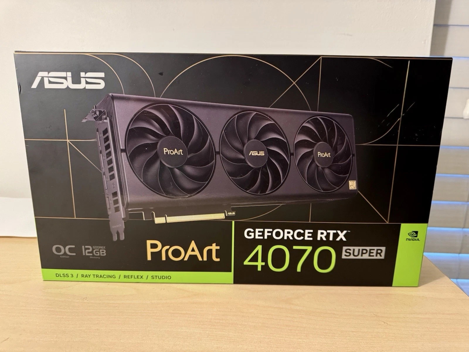 Brand New ProArt OC GeForce RTX 4070 Super 12GB Graphics Card