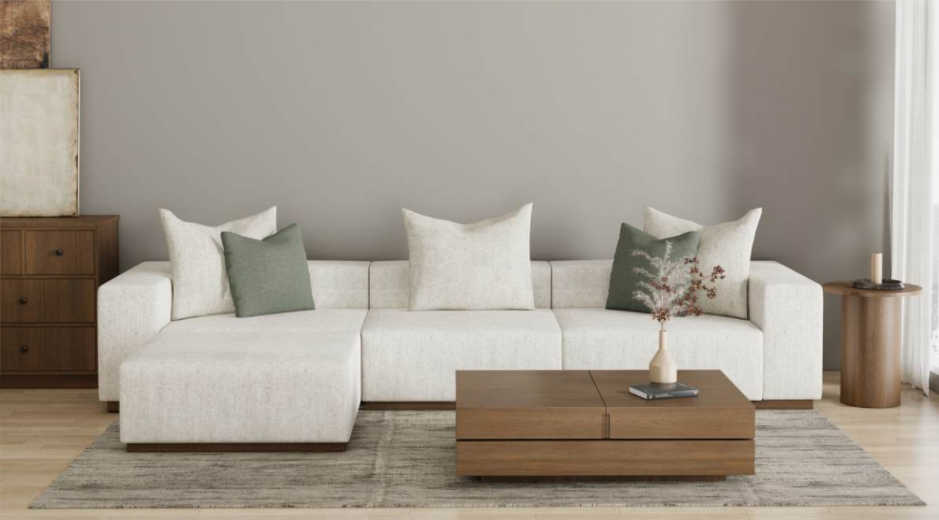 BMN LIVING - Terra Collection - One Big Set Sofa Letter L for Living Room