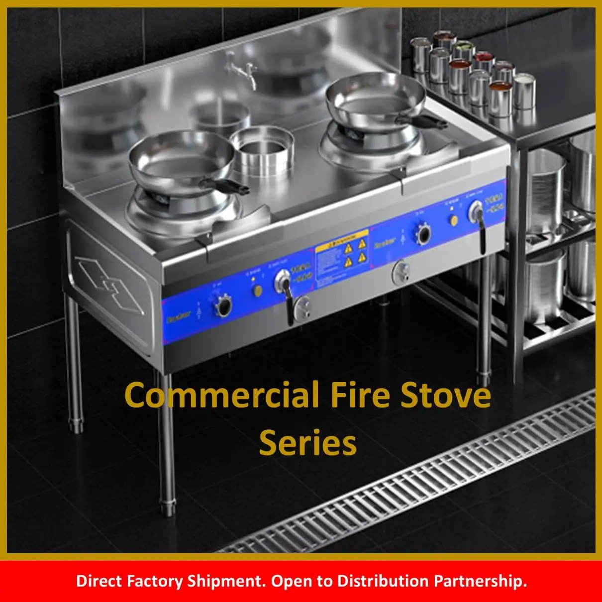 Commercial Fire Stove Series