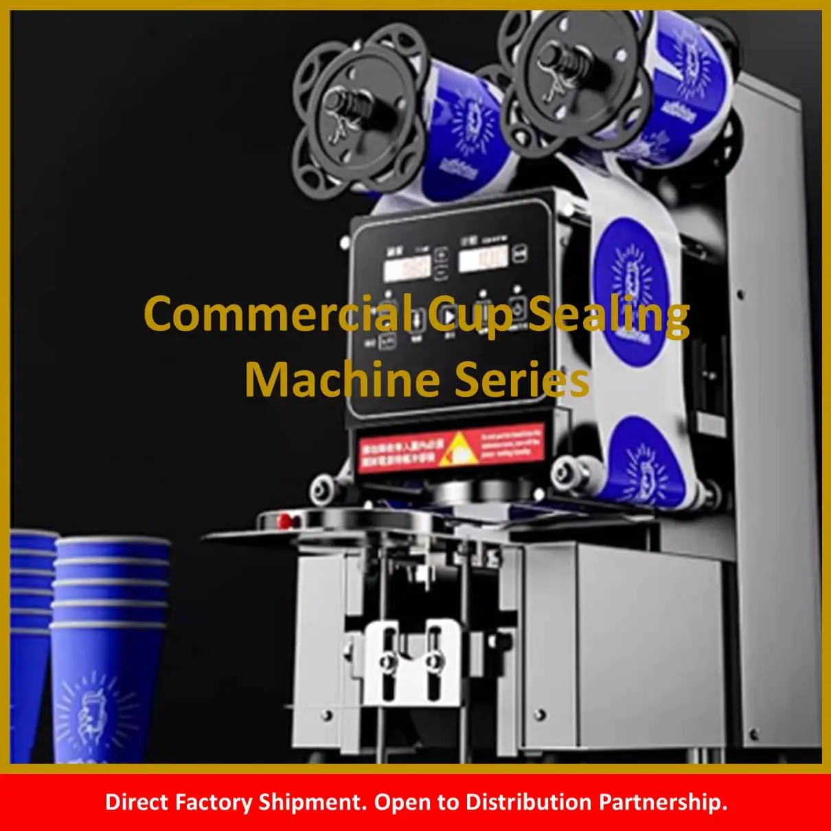 Commercial Cup Sealing Machine Series (95/50 & 90 Models)