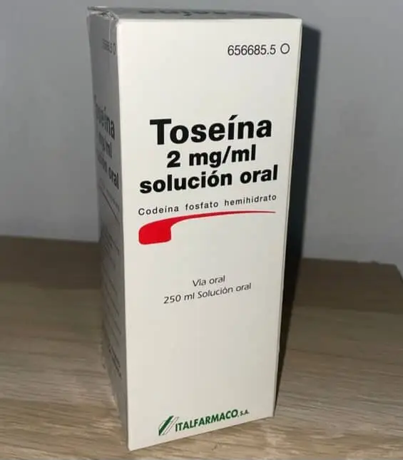 Toseina Codeine (Drank / Lean) 2 mg/ml solucion oral