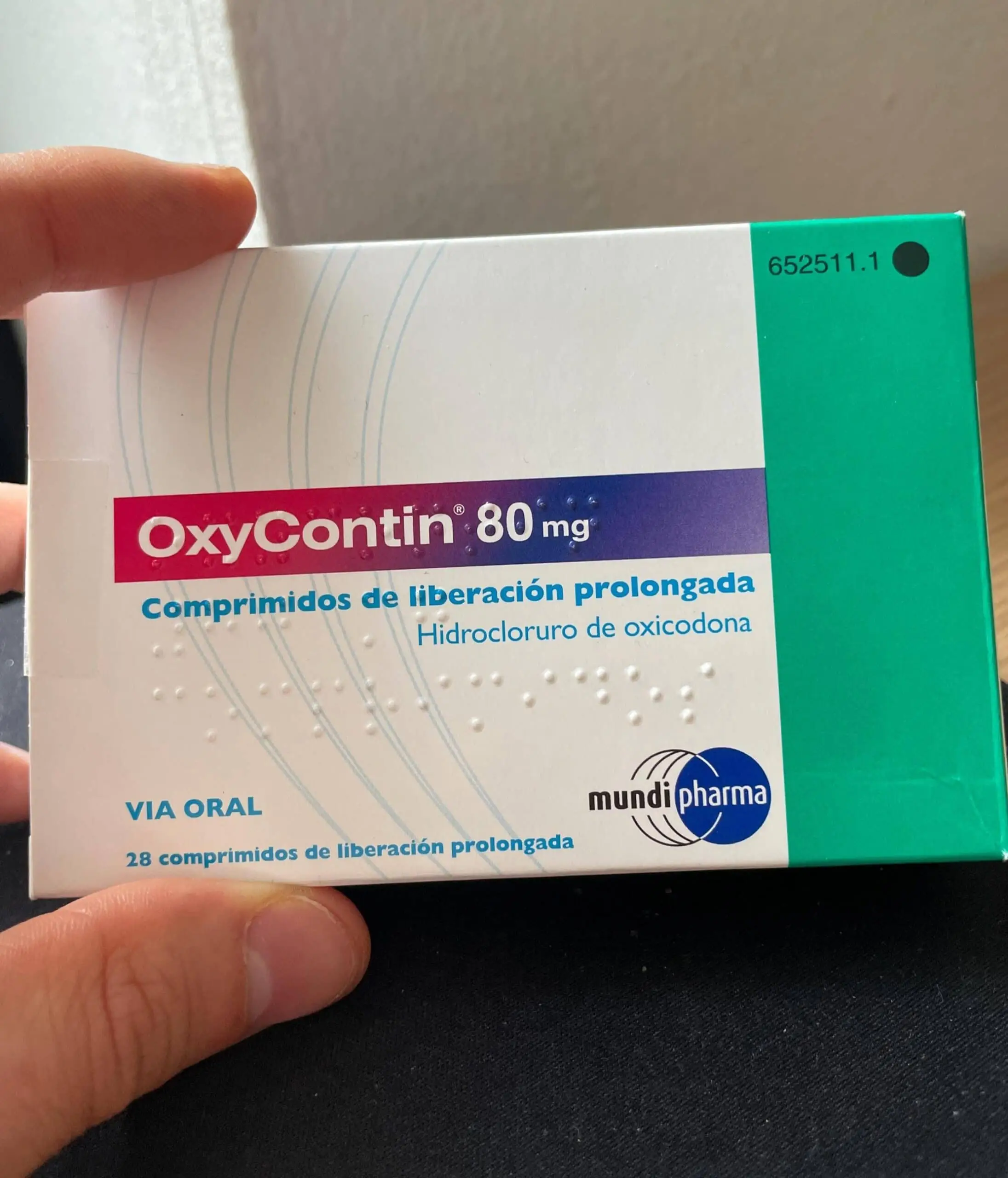 Oxycontin 80mg mundipharma