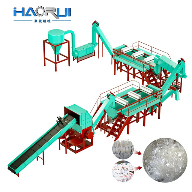 Factory Price High Productivity PP PE Bottle Washing Line for Plastic Recycling